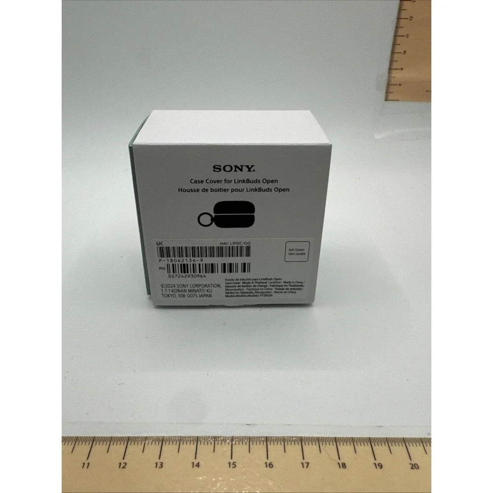 Genuine Sony Case Cover for LinkBuds Open‎ - Ash Green HACL910C/G Sealed
